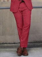 Naples Coral Pink Tweed Suit - StudioSuits