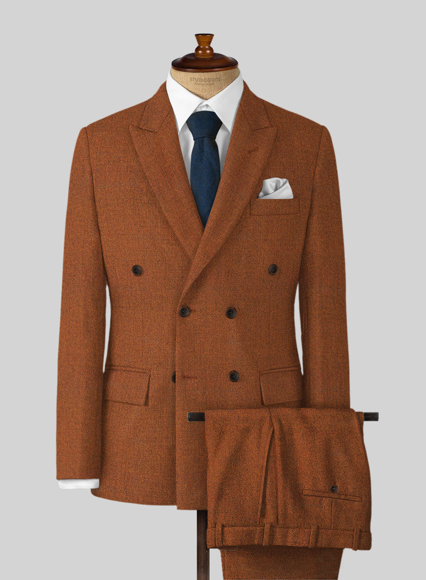 Naples Cosmic Tan Tweed Suit - StudioSuits