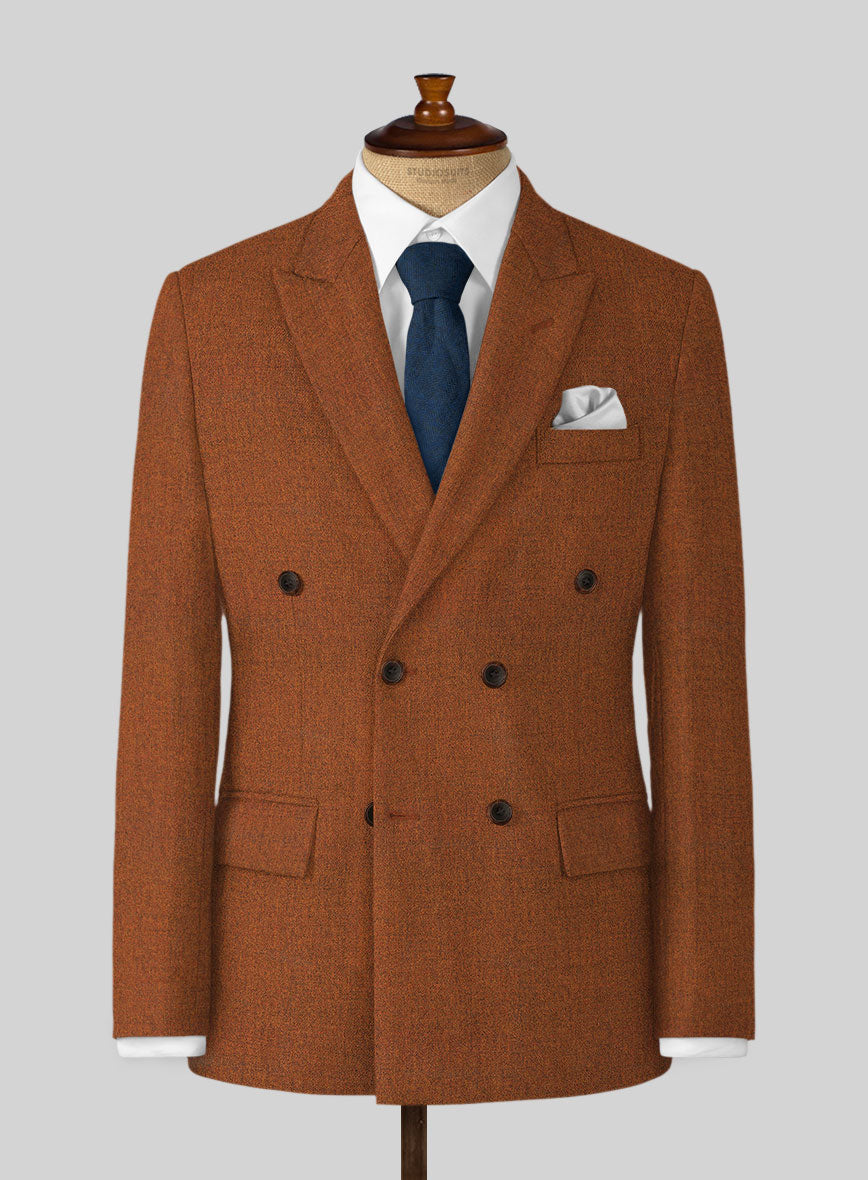 Naples Cosmic Tan Tweed Suit - StudioSuits