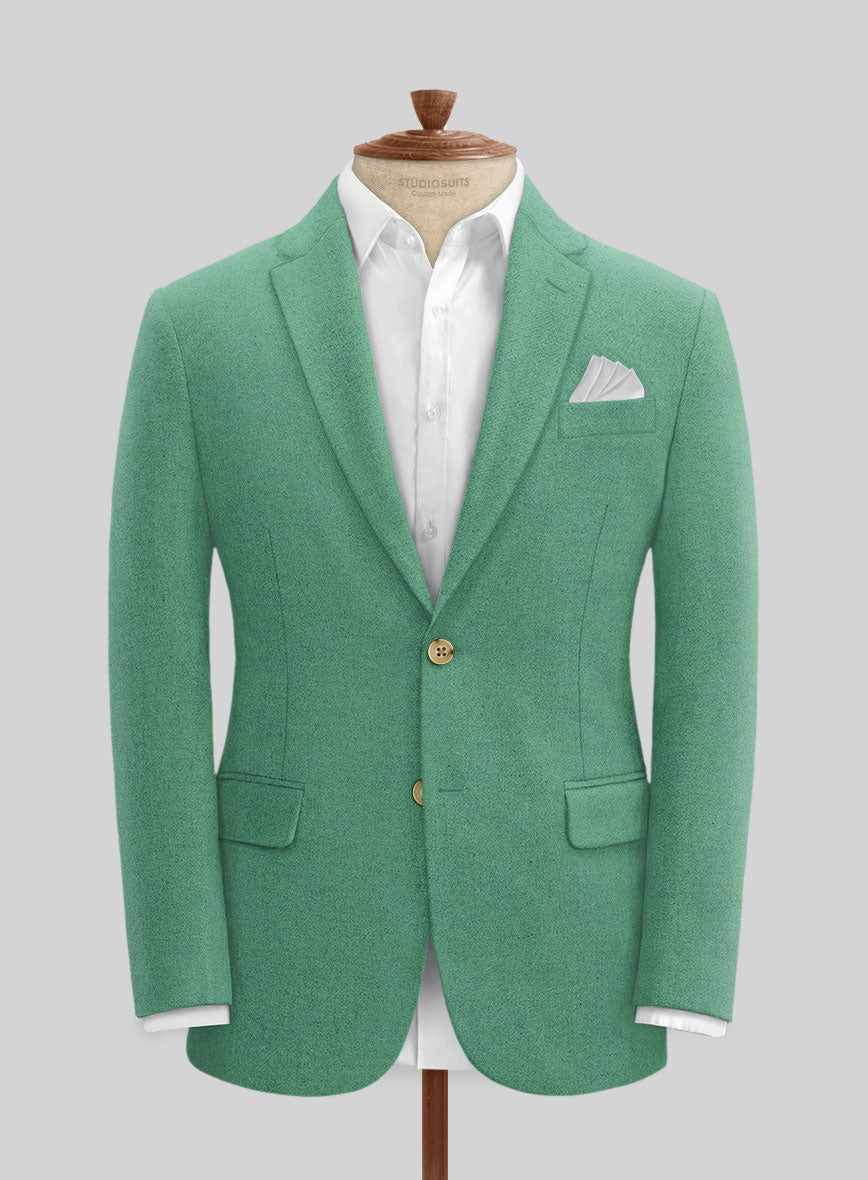 Naples Derby Green Tweed Jacket - StudioSuits