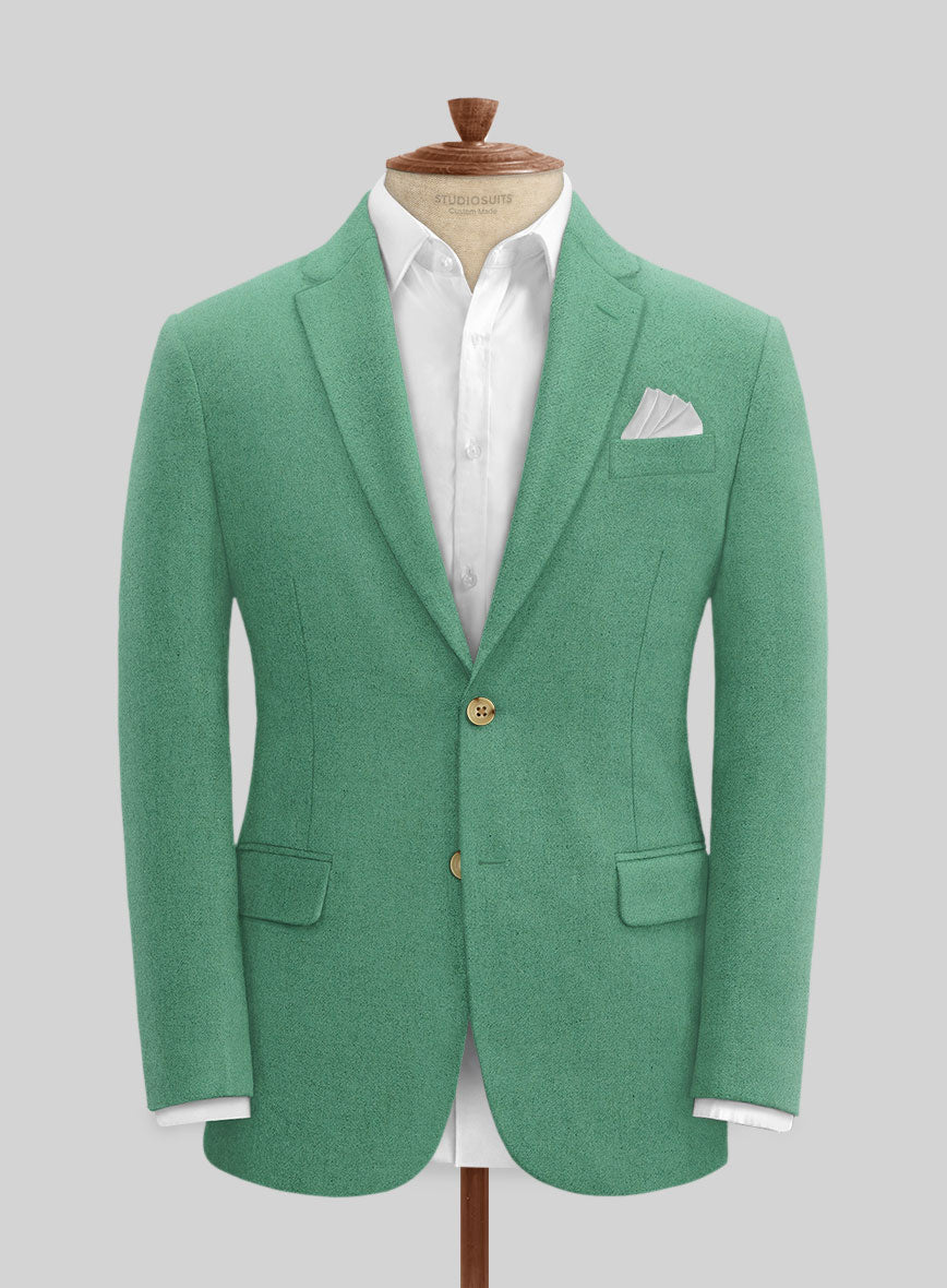 Naples Derby Green Tweed Suit - StudioSuits