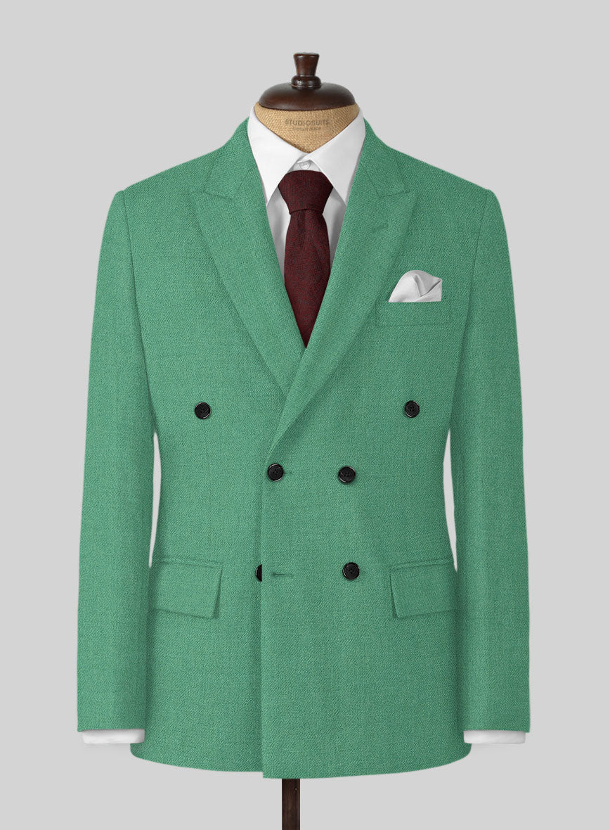 Naples Derby Green Tweed Suit - StudioSuits