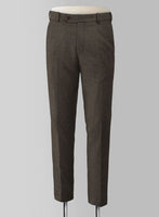 Naples Dark Brown Tweed Suit - StudioSuits