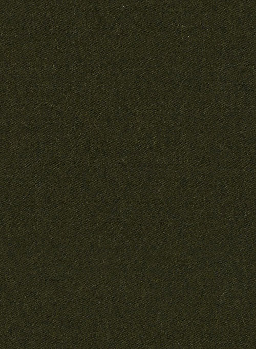 Naples Dark Green Tweed Pea Coat - StudioSuits