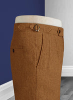 Naples Gold Castle Highland Tweed Trousers - StudioSuits