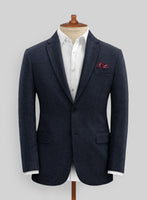 Naples Jet Blue Tweed Suit - StudioSuits