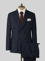 Naples Jet Blue Tweed Suit - StudioSuits