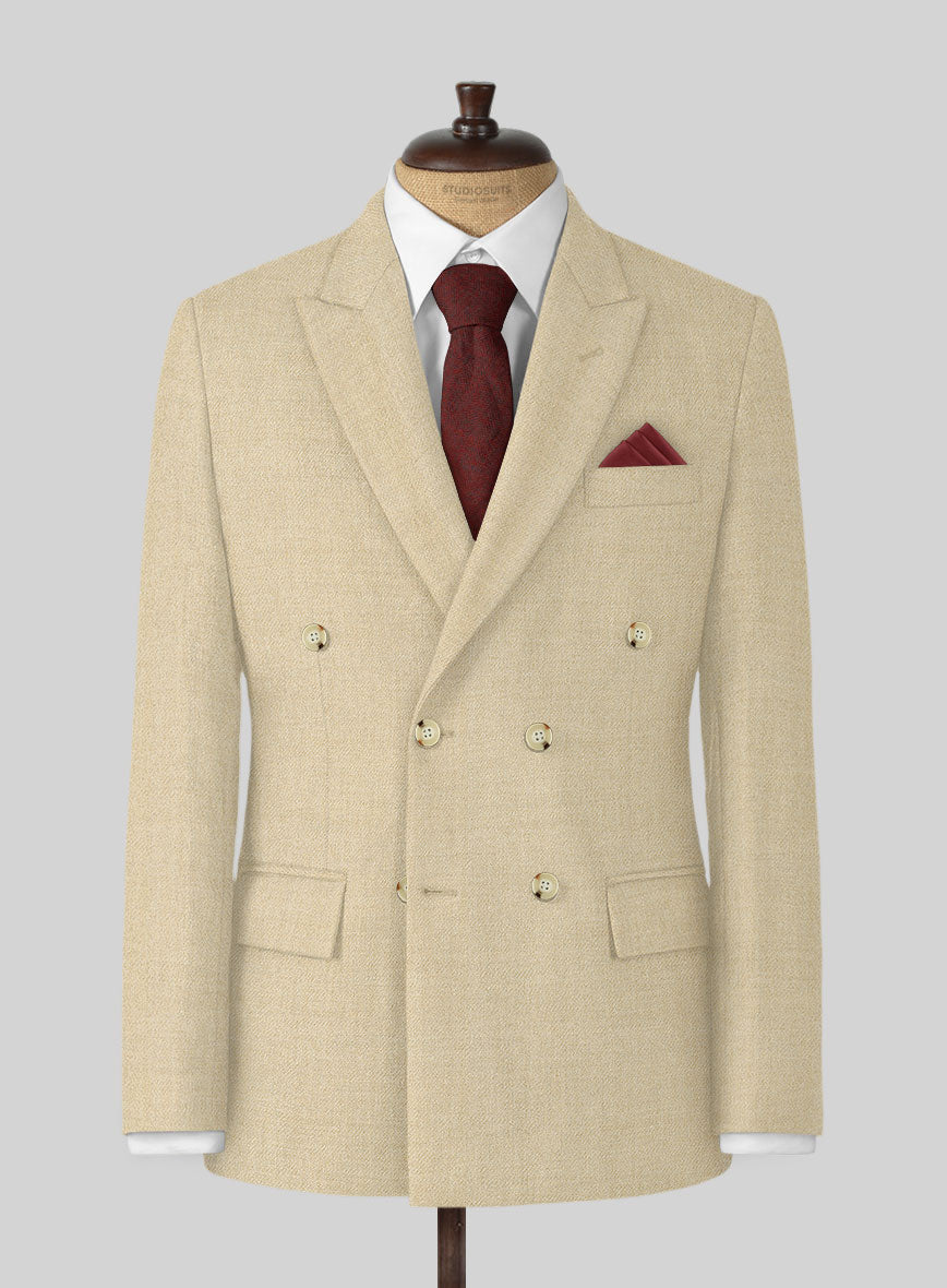 Naples Latte Tweed Suit - StudioSuits