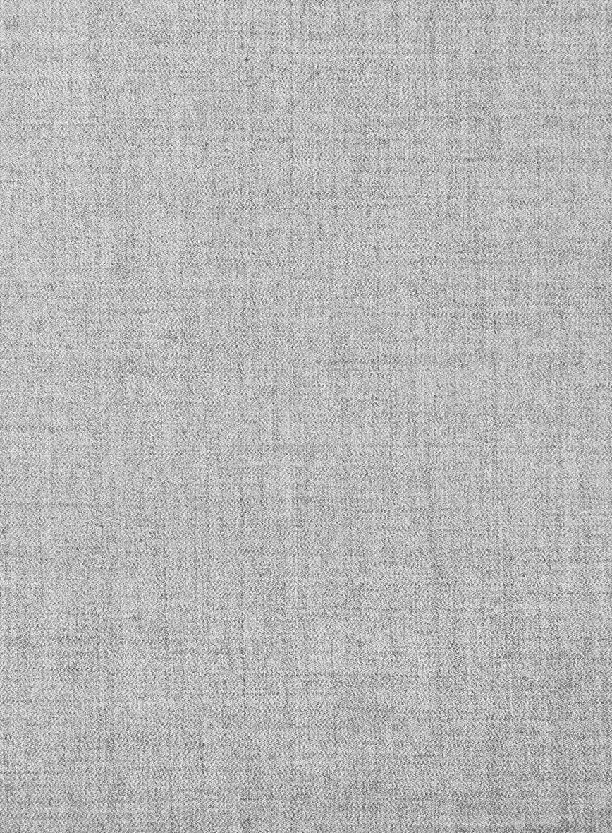 Naples Light Gray Tweed Suit - StudioSuits