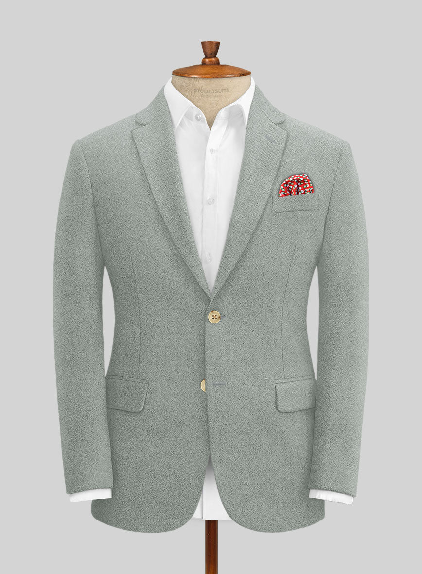 Naples Mid Gray Tweed Suit - StudioSuits