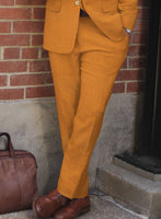 Naples Mustard Tweed Pants - StudioSuits