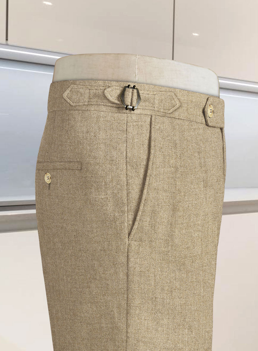 Naples Pine Tweed Highland Tweed Trousers - StudioSuits