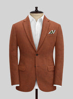 Naples Prego Rust Tweed Suit - StudioSuits