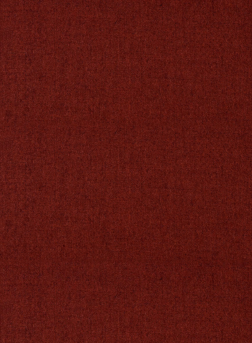 Naples Raw Red Tweed Suit - StudioSuits