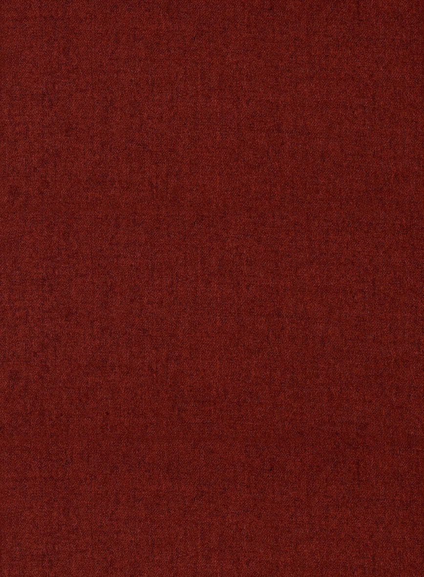 Naples Raw Red Tweed Suit - StudioSuits