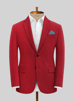 Naples Red Tweed Suit - StudioSuits