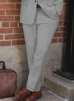 Naples Steel Gray Tweed Suit - StudioSuits