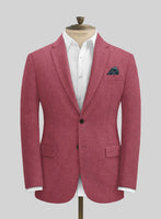 Naples Venetian Pink Tweed Jacket - StudioSuits