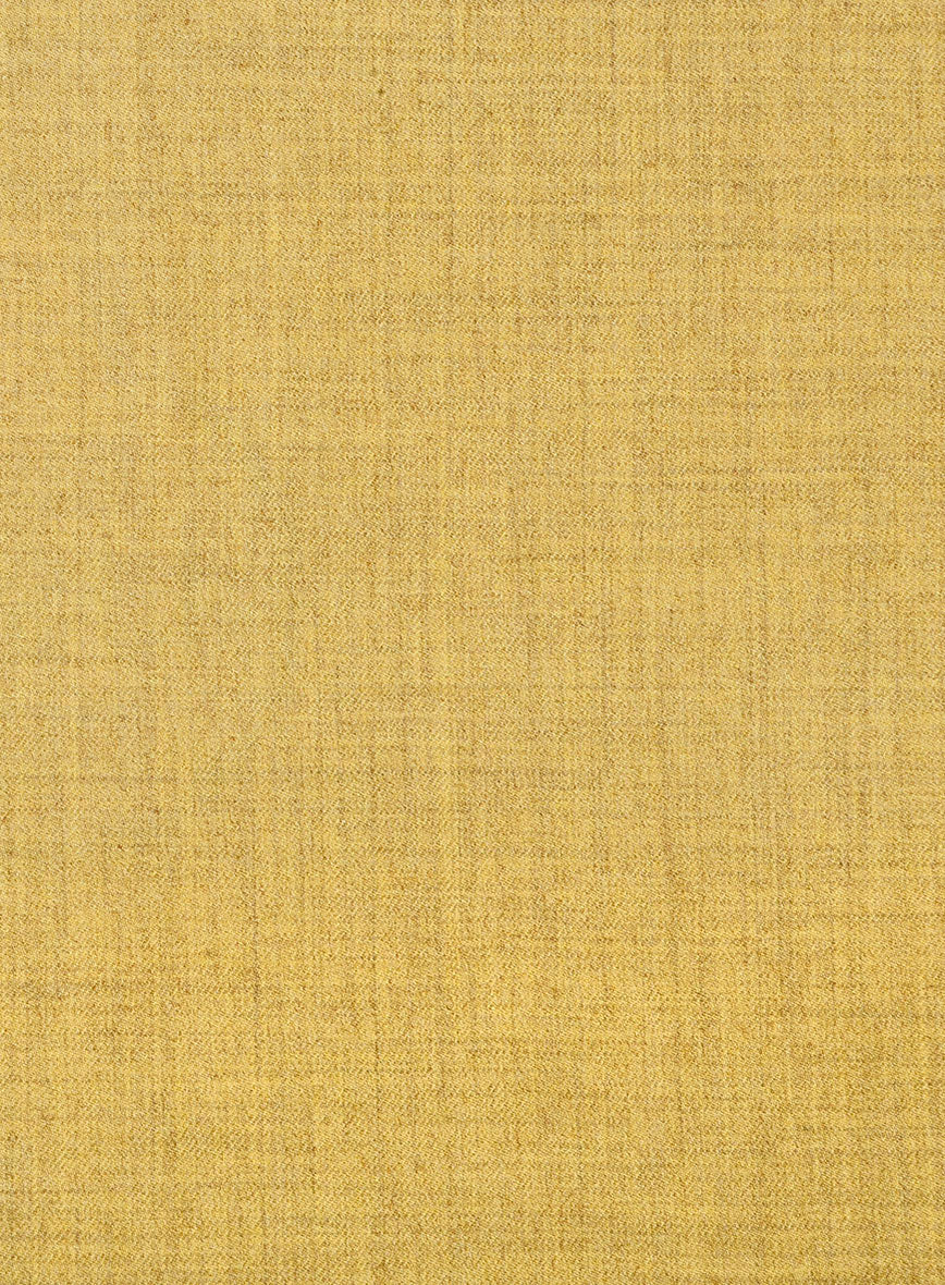 Naples Cocktail Yellow Highland Tweed Trousers - StudioSuits