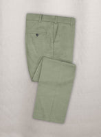 Napolean Cadet Green Wool Pants - StudioSuits