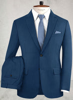 Napolean Casa Blue Wool Suit - StudioSuits