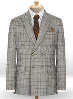 Napolean Corro Gray Wool Suit - StudioSuits