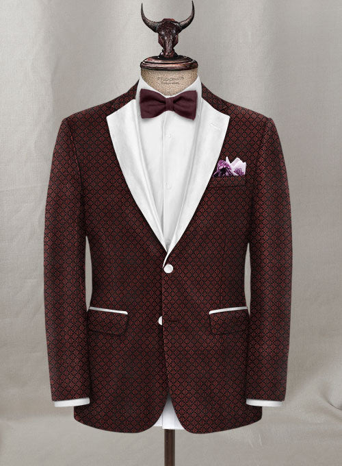 Napolean Eturia Wool Tuxedo Suit - StudioSuits