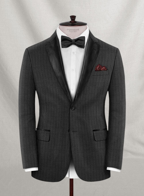 Napolean Femio Wool Tuxedo Suit - StudioSuits