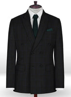 Napolean Fissa Black Wool Jacket - StudioSuits