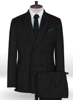 Napolean Fissa Black Wool Suit - StudioSuits