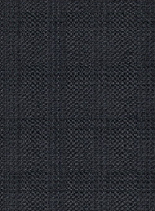 Napolean Glen Dark Blue Wool Pants - StudioSuits