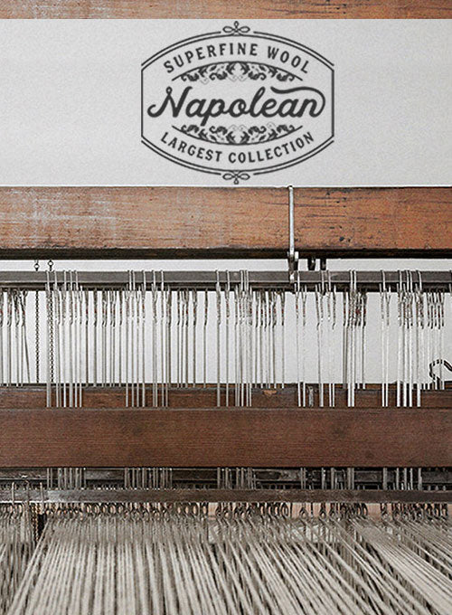 Napolean Green Wool Suit - StudioSuits