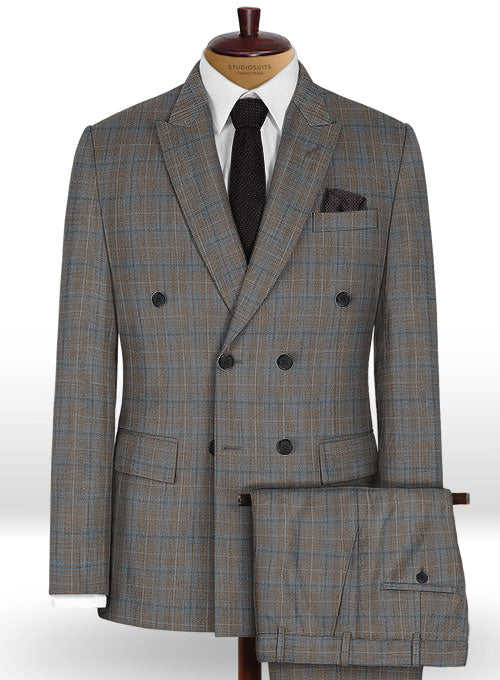 Napolean Imunda Gray Wool Suit - StudioSuits