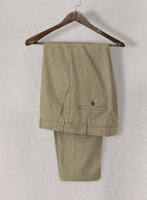 Napolean Infantary Khaki Wool Pants - StudioSuits