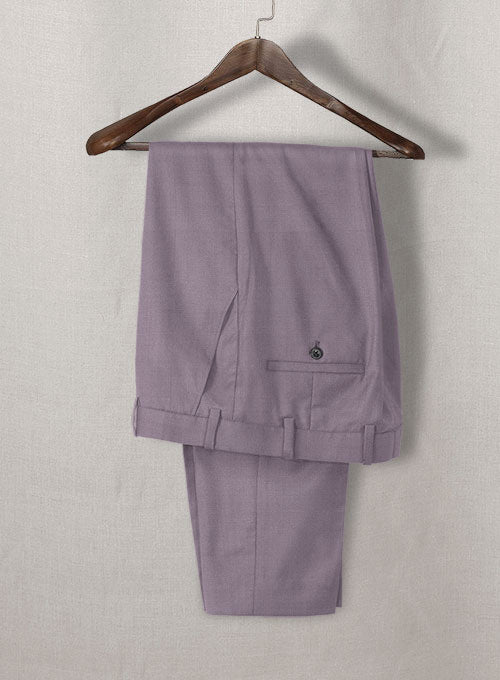 Napolean Lavander Wool Pants - StudioSuits