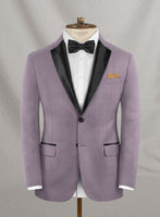 Napolean Lavander Wool Tuxedo Jacket - StudioSuits