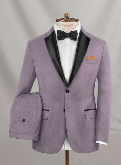 Napolean Wool Lavender Tuxedo Suit – StudioSuits