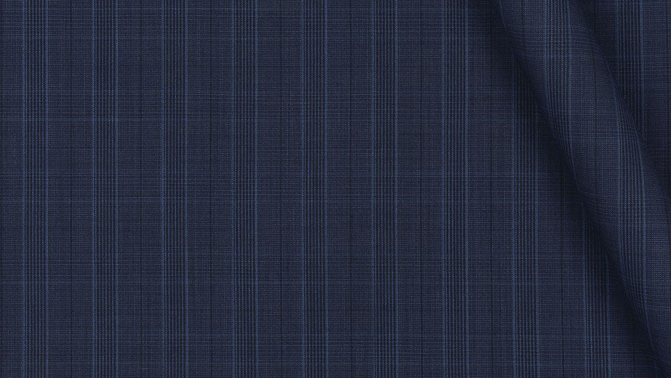 Napolean Alfredo Blue Wool Suit - StudioSuits