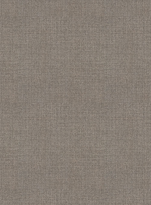 Napolean Flat Gray Wool Suit - StudioSuits