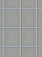 Napolean Aria Light Gray Wool Pants - StudioSuits
