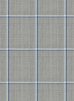 Napolean Aria Light Gray Wool Pants - StudioSuits