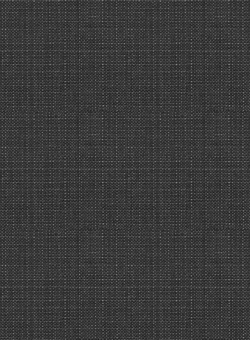 Napolean Bob Weave Gray Wool Suit - StudioSuits