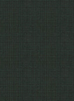 Napolean Bob Weave Green Wool Pants - StudioSuits
