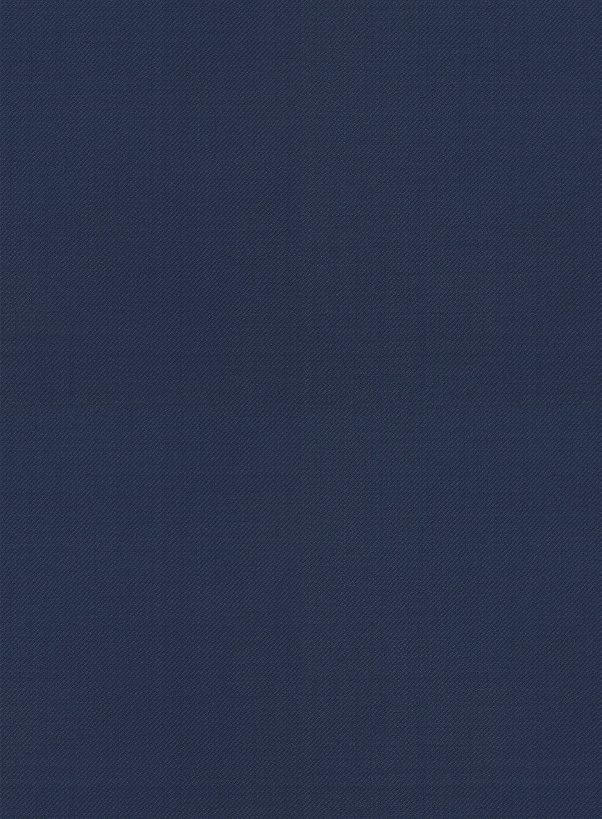 Napolean Cosmic Blue Wool Tuxedo Suit - StudioSuits