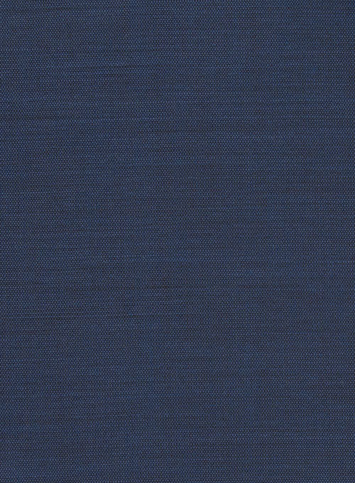 Napolean Cuba Blue Wool Pants - StudioSuits