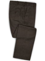 Napolean Dark Brown Wool Tuxedo Suit - StudioSuits
