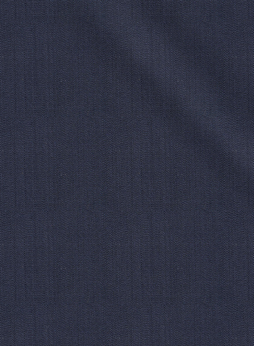 Napolean English Blue Wool Suit - StudioSuits