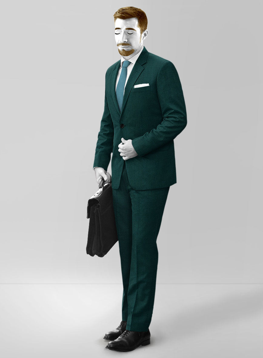 Napolean Fiesta Green Wool Suit - StudioSuits