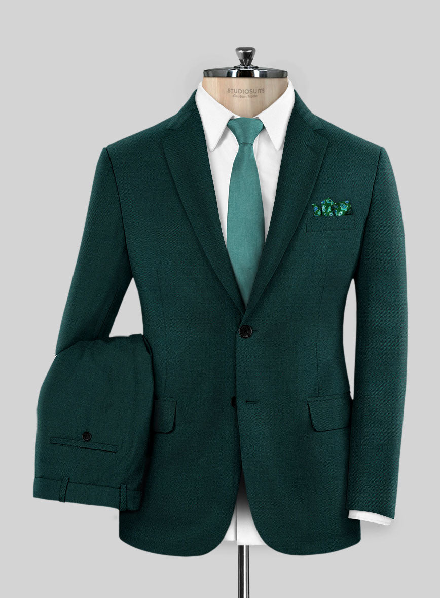 Napolean Fiesta Green Wool Suit - StudioSuits