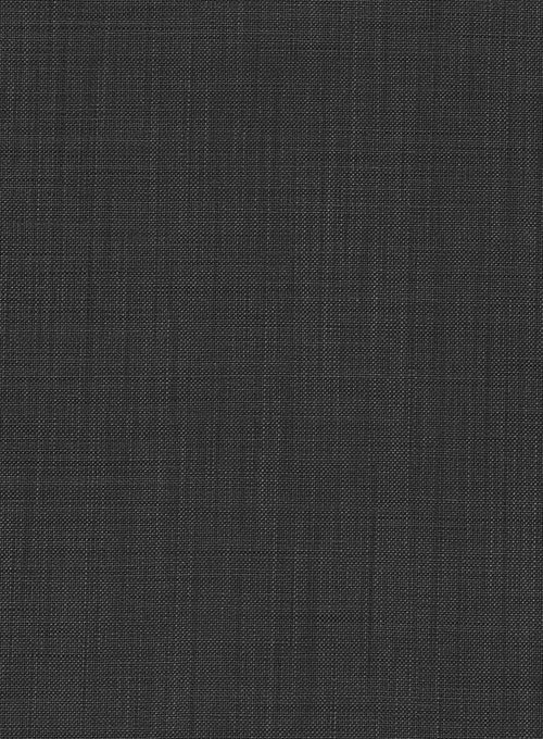 Napolean Gino Dark Gray Wool Pants - StudioSuits